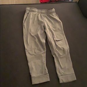 Nike Dry Fit joggers. Kids size S (8).